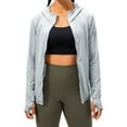 thumbnail image 6 of FNNMNNR Aosijia Womens UPF 50+ UV Sun Protection Clothing Zip Up Hoodie Long Sleeve Sun Shirt Fishing Running Athletic Hiking Jacket Outdoor Performance Shirt with Zip Pockets, 6 of 6