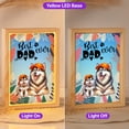 thumbnail image 2 of Best Alaskan Malamute Dad Ever Happy Father's Day Acrylic Plaque with Wood Photo Frame Box Alaska Mal Dog Lovers Gifts Light Box - 02006, 2 of 5