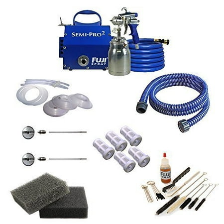 Fuji  2202 Semi-PRO 2 HVLP Spray System + Pro Accessory (Best Hvlp Turbine Spray System)