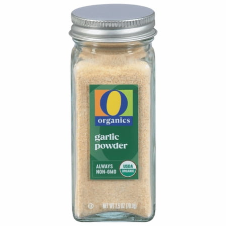 O O Organic Garlic Powder USDA Organic Non-GMO 2.5 oz
