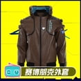 thumbnail image 5 of Disfraz de samurái Punk 207, personaje principal v, cosplay cibernético, uniforme de Halloween, chaqueta genial para hombres y mujeres, abrigo, zapato de disfraz, 5 of 5