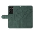 thumbnail image 4 of Flip Case For FOXDOCK Samsung Galaxy S21 Ultra Card Slots and Kickstand Function Skin Feel Leather, 4 of 5