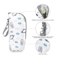 thumbnail image 4 of Bolsa Calentadora De Biberones, Calentador Aislado De Biberones, Forro De Papel De Aluminio, Portátil, Lindo, Delicado, Versátil Para Exteriores, 4 of 7
