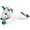 White, variant on 24" Big Dog Toy Jumbo Plush Unicorn Squeaker Rainbow Mane Tail Metallic Horn (Pink)