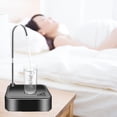 thumbnail image 4 of LASIEYO Desktop Water Bottle Dispenser Portable Electric Water Pump for Universal 3, 4 and 5 Gallon with USB Charging and Automatic off Switch, Black, 4 of 12
