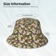 thumbnail image 3 of Fotbe Ladybugs And Flowers On A Wooden Sombrero Tipo Pescador con Estampado – Sombrero de Sol de Algodón de Moda para Playa, Golf, Pesca, 3 of 6
