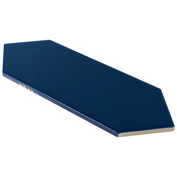 Mto0454 Modern 4x12 Large Diamond Dark Blue Subway Glossy Porcelain Tile Walmart Com Walmart Com