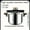 1.32GAL (small), variant on Stainless Steel Pressure Cooker - High-Pressure Fast Cooking with One-Touch Locking Lid, Induction & Gas Stove Compatible, 201 Stainless Steel, Safety Valve & Pressure Gauge