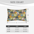 thumbnail image 4 of Balery Hawaiian Style Bedding Queen Pillow Cases - Envelope Closure - Soft Brushed Microfiber Fabric - Shrinkage and Fade Resistant Pillow Cases-20"x30", 4 of 6