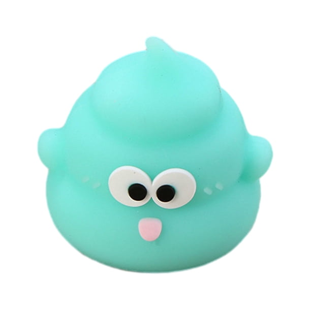 Sacapuntas mini de PVC con forma de caca, con hoja de acero al manganeso, portátil, de corte suave, ideal para niños, estudiantes y decoración de escritorio.