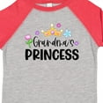thumbnail image 4 of Inktastic Grandma's Princess Crown and Flowers Girls Toddler T-Shirt, 4 of 5