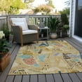 thumbnail image 6 of Addison Rugs Chantille Indoor/Outdoor Transitional Modern Gold Washable Rectangle Rug, 10' x 14', 6 of 6