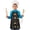 Sun and Moon, variant on Bat and Sun Gothic Pattern Teens Aprons, Adjustable Neck Strap, Toddler & Teens Aprons for Cooking & Baking, 19x23.6 Inches