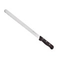 thumbnail image 3 of thinsony Stainless Steel Bread Slicer Pastry Baking Cooking Spatula Wooden Handle Kitchen Tools for Slicing Toast Cake Larger Serration, 3 of 7