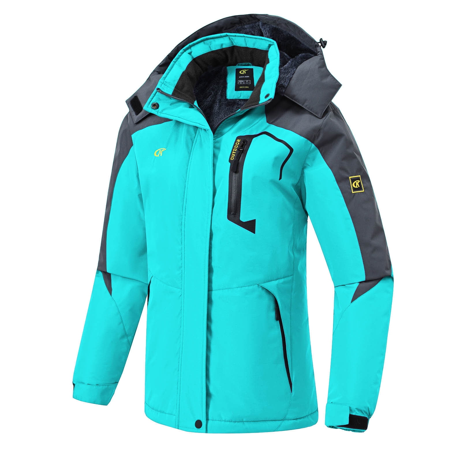 YuKaiChen Women's Skiing Snowboarding Jackets Fleece Hood Mountain Snow