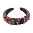 thumbnail image 1 of EeaseCA Accessoires de Cheveux de Mariage Rétro Larges Couronnes de Mariée Chics avec Strass, 1 of 8