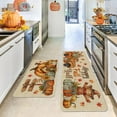 thumbnail image 2 of Fall Kitchen Mats, Farmhouse Truck Fall Kitchen Decor for Floor - Pumpkins House Kitchen Rugs Set of 2 - Fall Decorations for Home 17"x27+17"x47", 2 of 6