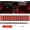 Red, variant on Lot Waterproof 12''/15 DC 12V Motor LED Strip Underbody Light For Car Motorcycle