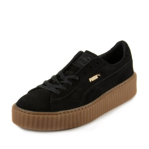 Puma Mens Rihana Fenty Suede Creepers Black Oatmeal 02 Walmart Com Walmart Com