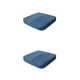 thumbnail image 4 of Almohadilla para silla Billuyoard de poliéster con gran memoria extra gruesa Terciopelo azul marino 40*40*6cm 2Conjunto, 4 of 6