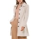 thumbnail image 1 of Abrigo de invierno de una sola botonadura con cuello Peter Pan para mujeres Inspire Chic M Beige, 1 of 7