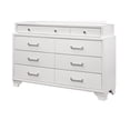 thumbnail image 3 of Global Furniture USA Jordyn Solid Wood 9-Drawer White Dresser, 3 of 5