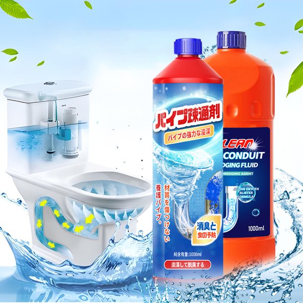 Ganfancp Desatascador de Tuberías Desatascador de Tuberías de Cocina Potente Desatascador de Tuberías de Fregadero Limpiador de Tuberías de Inodoro de Cocina Herramienta de Limpieza de Tuberías 1000M