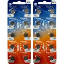 Renata 394 SR936SW Batteries - 1.55V Silver Oxide 394 Watch Battery (20 Count)