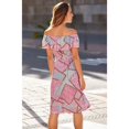 thumbnail image 3 of LASCANA Women's Off The Shoulder Dress Buttons, 3 of 5