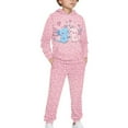 thumbnail image 2 of DISNIMO Pink Leopard Print Axolotl Hoodies Sets for Girls 2 Piece Outfits Fall Hoodies for Girls Pullover Sweatshirt with Pockets for Kids Hoodie and Jogger Set Boys Drop Shoulder Hoodie 8-9, 2 of 7