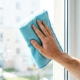 thumbnail image 4 of 5Pcs Microfiber Glass Cleaning Cloth 12 Inch Lint Free Polishing Towel – Streak Free Reusable Cleaning Cloth for Windows, Mirrors, Windshields, Glasses – Home, Auto, and Office Use, A, 4 of 7