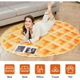 thumbnail image 2 of Pizza Blanket Adult Size 80 Inches, Birthday Gifts for Her Him, Funny Gifts for Girlfriend Boyfriend, Novelty Pepperoni Pizza Food Blanket Oversized, Flannel Throw Blanket for Adult, 2 of 5