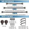 thumbnail image 5 of Urbanest Adjustable Single Curtain Rod Set Hammered Ball Finials – 3/4-Inch Diameter, With Bronze Rod, 48–84 Inches, 5 of 6