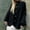 Black, variant on Itsame Loose Sweater for Womens Long Sleeve Button Cardigan Sweaters V-Neck Sweatertop Black Size L