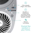 thumbnail image 2 of Humidificador Vornado UH100 ultrasónico con humidificación asistida por ventilador, 2 of 5