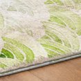 thumbnail image 5 of Addison Rugs Dream Shag Premium Machine Washable Transitional Arches Green Rectangle Rug, 3' x 5', 5 of 8
