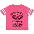 thumbnail image 3 of Inktastic Handpicked for Earth By My Granny in Heaven with Angel Wings Boys or Girls Toddler T-Shirt, 3 of 5