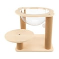thumbnail image 1 of para gatos, cápsula espacial transparente, casa estable para gatos en interiores y exteriores, suministros para gatos, cama para mascotas, torre 38 x 33 cm, 1 of 9