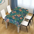thumbnail image 7 of Coolnut Flowers and Trees Fabric Rectangle Tablecloth - Waterproof and Wrinkle-Resistant Table Cloth 60x108 Inch Table Cover for Indoor & Outdoor Dining House Decor, 7 of 7