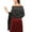 Black1, variant on SWSMCLT Women's Lace Crochet Mesh Wedding Pashmina Shawls and Wraps for Evening Dresses Boho Gypsy Head Scarf Fancy ElegantBridal Banquet Formal Pashmina Scarf with Fringe Black One Size