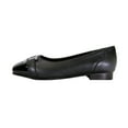 thumbnail image 3 of PEERAGE Tonya Women's Wide Width Leather Dress Flats, 3 of 6