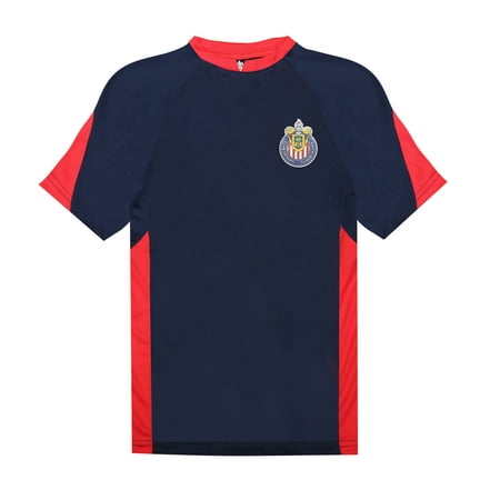 Icon Sports Youth Chivas De Guadalajara Soccer Poly Shirt Jersey -02 YM
