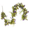 thumbnail image 1 of National Tree RAS-LFG50800-1 72 in. Vert et Violet Guirlandes, 1 of 1