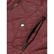 thumbnail image 4 of Día de San Patricio Chaleco Acolchado Ligero Con Cremallera Y Cuello Alto Para Mujer Vino rojo XS, 4 of 7