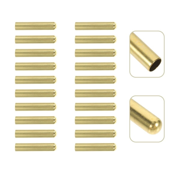 Worgeous  20 Pcs Shoe Lace Buckles Laces Kids Shoestring Accessories Golden