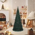 thumbnail image 3 of vidaXL Pop-up String Artificial Pre-lit Christmas Tree Xmas Decoration Green, 3 of 13