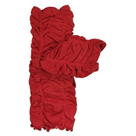 - ALLYDREW Solid Baby Leg Warmer & Solid Toddler Leg Warmer for Boys & Girls, Scrunch Red