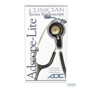 ADC - 619BK Adscope Lite 619 Ultra Lightweight Clinician Stethoscope with Tunable AFD Technology, Black