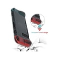 thumbnail image 2 of Protective Case Cover for Nintendo Switch Comfortable Soft TPU Grip Case and Ergonomic Anti-Scratch Shock-Absorption Cover for Nintendo Switch 2017 with 8 Thumb Grips Caps, 2 of 7