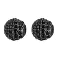 thumbnail image 3 of Minnieouse de cuentas, espaciador de cuentas decorativas, decoración DIY, fabricación de joyas, cristal, accesorio hecho a mano, negro Negro 8mm 2piezas, 3 of 6